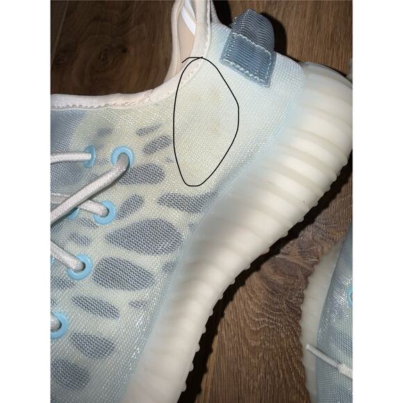 Adidas Yeezy 350 V2 Mono Ice - size 7 - V3 - Picture 12 of 12